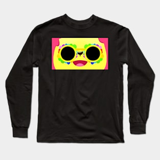 Lilla The Lamb in the Summer Day | Sunglasses Long Sleeve T-Shirt